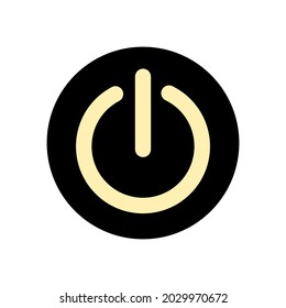 power button icons symbol vector elements for infographic web