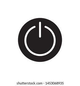 Power Button Icon,Start Icon, Ilustration - vector