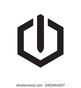 Icono de botón de encendido,diseño de símbolo de ilustración de vector