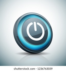 Power button illustration