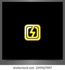 power button Illustration Logo Design Template, power vector logo design