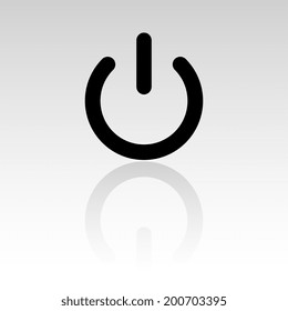 Power button mirror icon