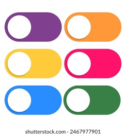 Power button shape vector, Vector illustration EPS 10