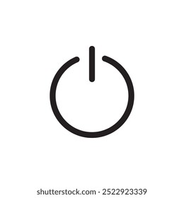 Betriebsschalter, Startknopf, Einschaltknopf, Icon "Ein/Aus"