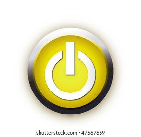 Power Button Vector