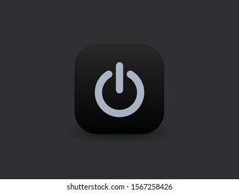 Power Button - Vector App Icon