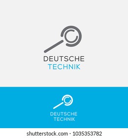 Power button vector logo. Electricity vector logo
