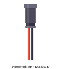 
Power cable used for charging and connecting devices 
