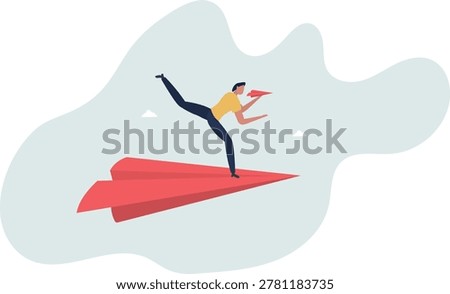 power to control or influence people concept,flat vector illustration.person's life situation and his activities.
