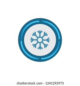 Power Cooler Icon. Vector Illustration Eps 10