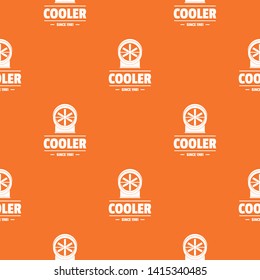 Power cooler pattern vector orange for any web design best