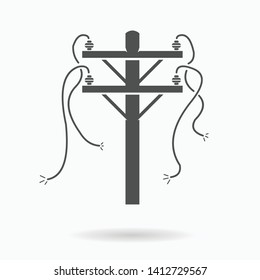 Power Cut Icon illustration vector