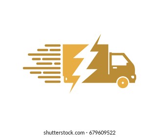 Power Delivery Icon Logo Design Element