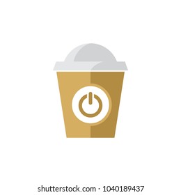 Power Drink Logo Icon Design