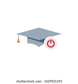 Power Education Logo Icon Design