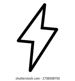 Power | Electricity | Current | Energy | Vector Icon
