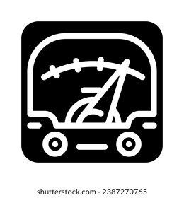 power electricity glyph icon vector. power electricity sign. isolated symbol illustration