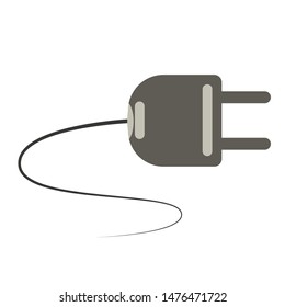 power electricity icon design, symbol cable power illustration.