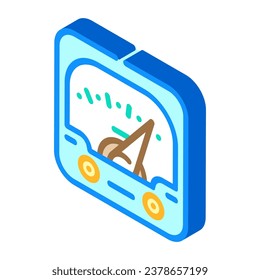 power electricity isometric icon vector. power electricity sign. isolated symbol illustration
