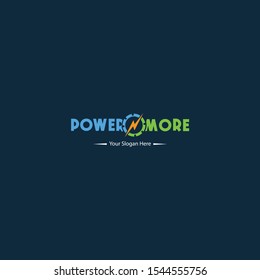 POWER AND ELECTRICITY VECTOR LOGO