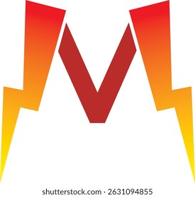 Power Energy Lightning M-Logo