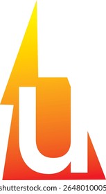 Power Energy Lightning U Logo