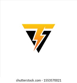 Power Energy Logo Design Element