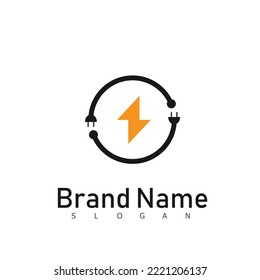 power energy logo technology tec design symbol