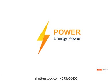 power energy symbol, Vector eps 10