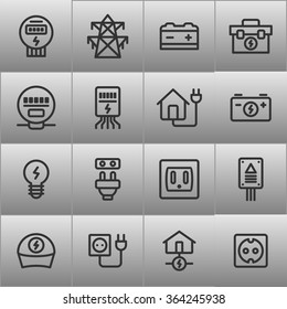 Power engineer pictogram