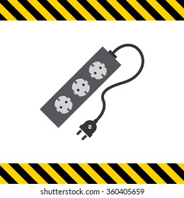 Power extension cord