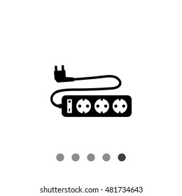 Power extension cord
