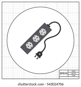 Power extension cord