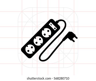 Power extension cord