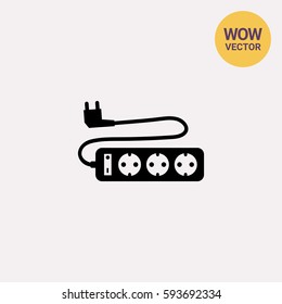 Power extension cord