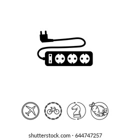 Power extension cord