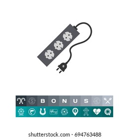 Power extension cord