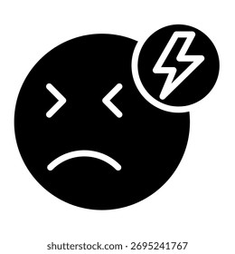 Elemento de icono de falla de energía para diseño