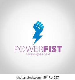 Power Fist Logo