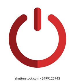 Power Flat Icon Design For Personal nad Commercial Use