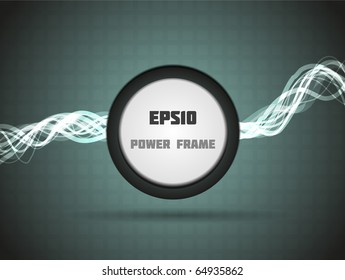 Power frame for your design. Fully vector, enjoy!