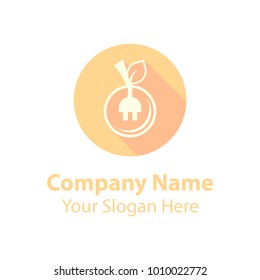 Power fruit logo design