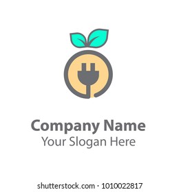 Power fruit logo design