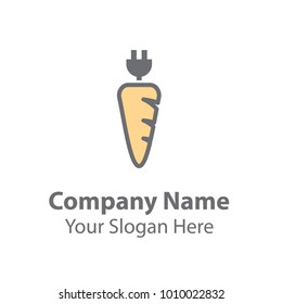 Power fruit logo design