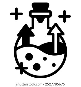 Power Up Gaming vector icon illustration