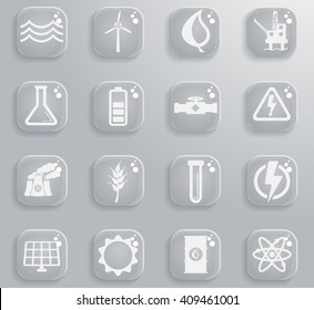Power generation simply symbol for web icons and user interface
