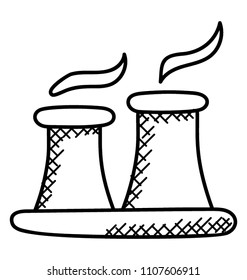 
Power generation unit, cooling tower

