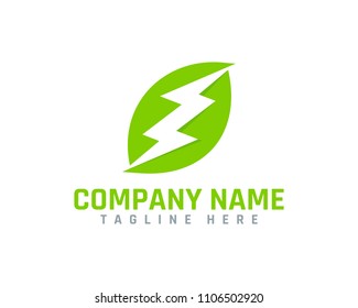 Power Green Logo Design
