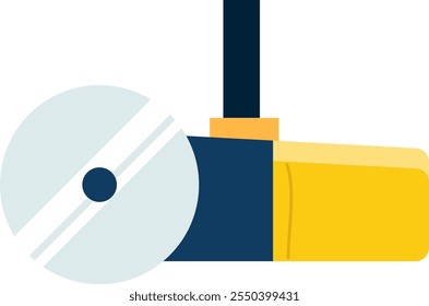 Vektorgrafik des Elektroschleifwerkzeugs