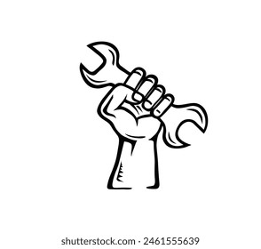 Power Hand Icon, art vector design